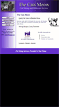 Mobile Screenshot of catsmeowpetsit.com